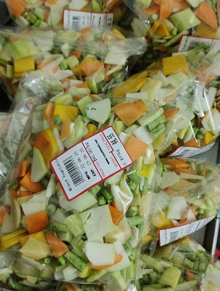 MIXED VEGETABLE (PATA CUT) 500 GM